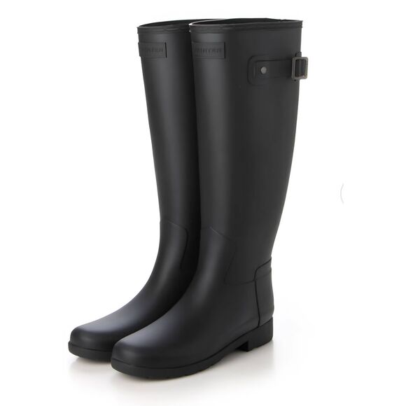 Hunter Refined Tall Waterproof Boots- Black - Picture 4 of 12